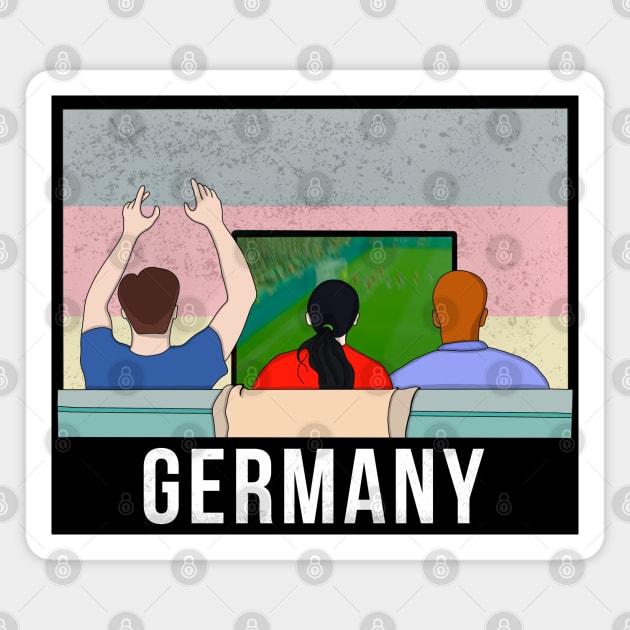 Germany Fans Magnet by DiegoCarvalho